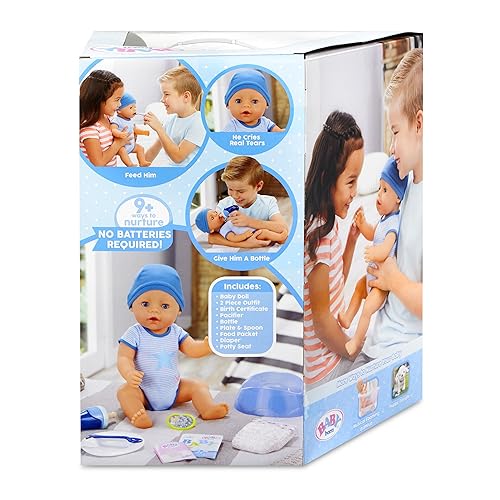 Baby Born Interactive Boy Doll Blue in Bahrain Whizz Dolls